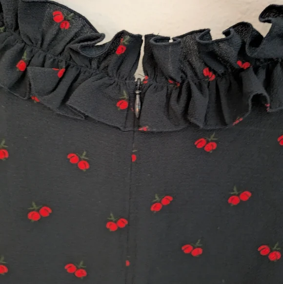 Rouje Yvette Cherry Mini Dress - Picture 7 of 7